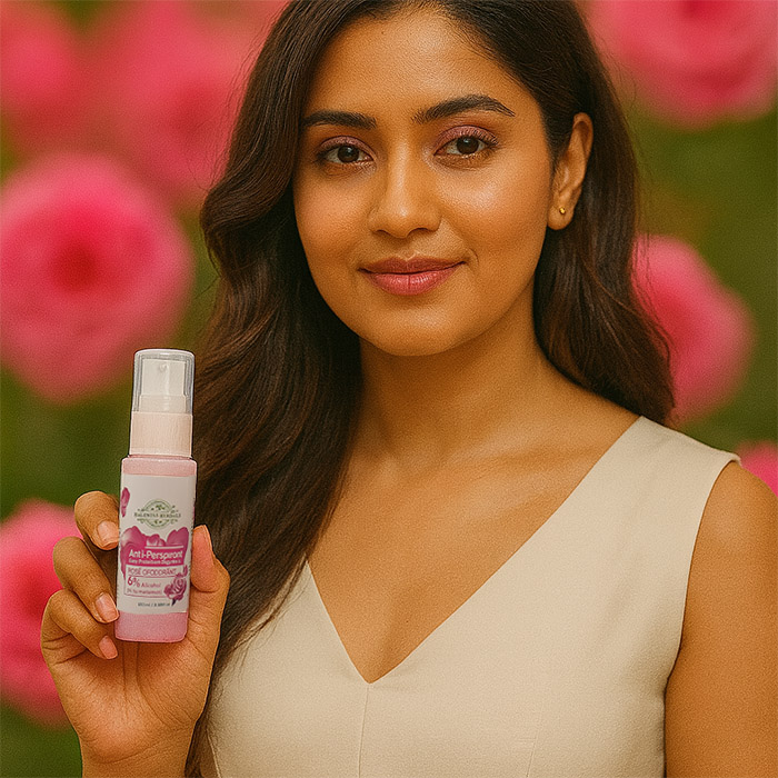Anti-Perspirant Body Protector Spray (Rose Deodorant)